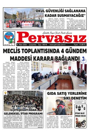 PERVASIZ GAZETESİ 04.03.2026