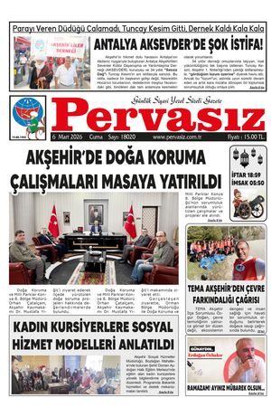 PERVASIZ GAZETESİ 06.03.2026