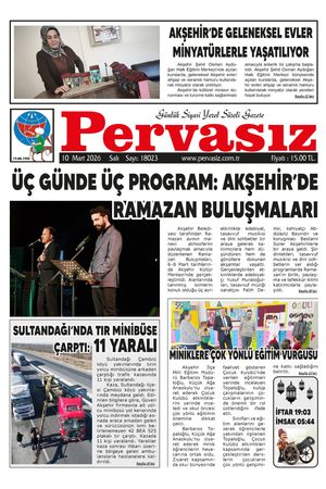 PERVASIZ GAZETESİ 10.03.2026