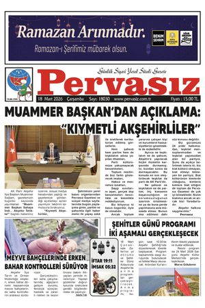 PERVASIZ GAZETESİ 18.03.2026