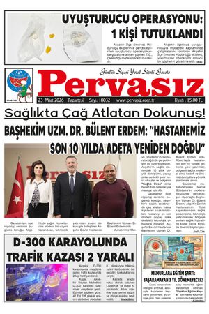 PERVASIZ GAZETESİ 23.03.2026