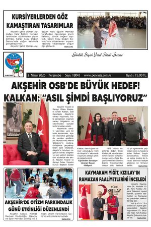 PERVASIZ GAZETESİ 02.04.2026