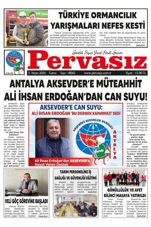 PERVASIZ GAZETESİ 03.04.2026