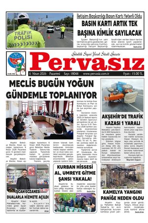 PERVASIZ GAZETESİ 06.04.2026