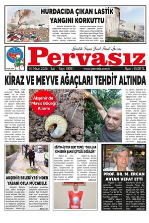 PERVASIZ GAZETESİ 14.04.2026