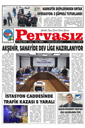 PERVASIZ GAZETESİ 17.04.2026