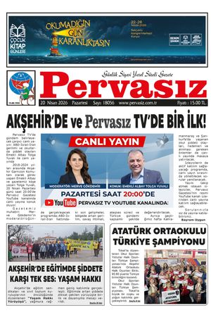 PERVASIZ GAZETESİ 20.04.2026