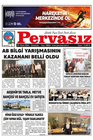 PERVASIZ GAZETESİ 29.04.2026