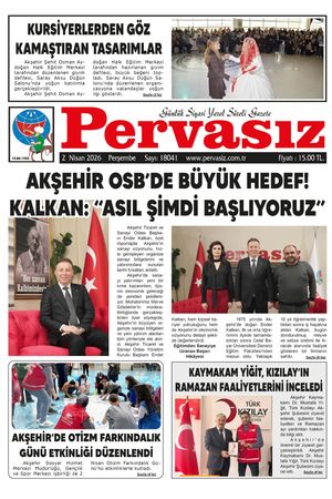 PERVASIZ GAZETESİ 02.04.2026