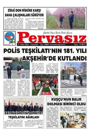 PERVASIZ GAZETESİ 11.04.2026