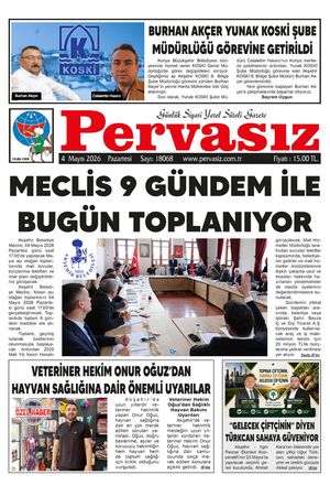 PERVASIZ GAZETESİ 04.05.2026