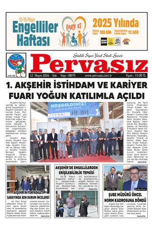 PERVASIZ GAZETESİ 12.05.2026