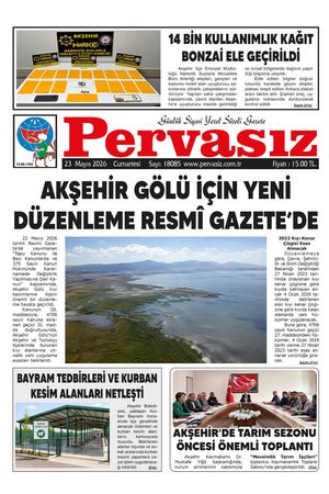 PERVASIZ GAZETESİ 23.05.2026