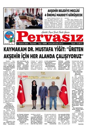 PERVASIZ GAZETESİ 01.06.2026