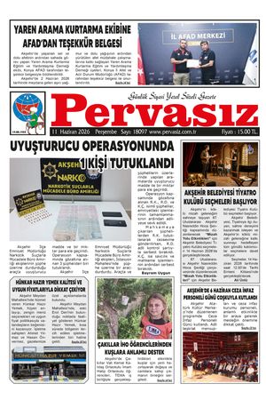 PERVASIZ GAZETESİ 11.06.2026