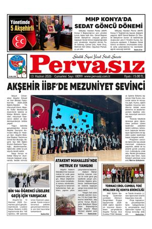 PERVASIZ GAZETESİ 13.06.2026