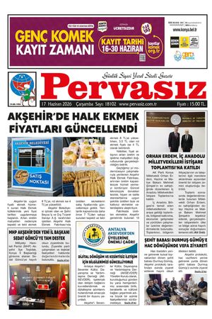 PERVASIZ GAZETESİ 17.06.2026