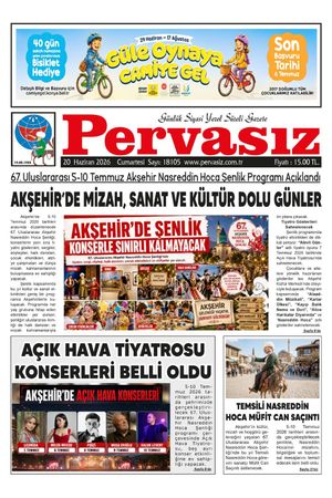 PERVASIZ GAZETESİ 20.06.2026