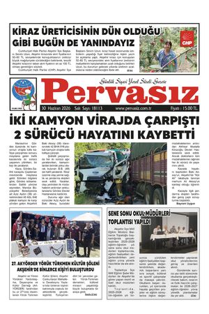 PERVASIZ GAZETESİ 30.06.2026