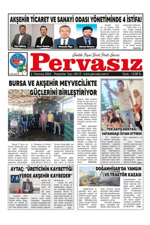 PERVASIZ GAZETESİ 02.07.2026