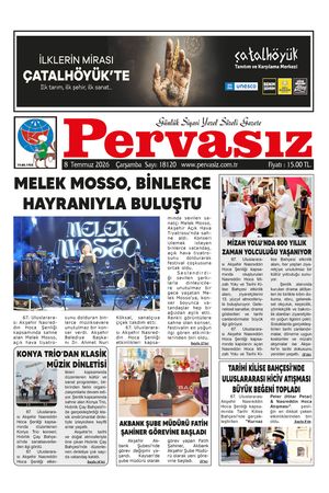PERVASIZ GAZETESİ 08.07.2026