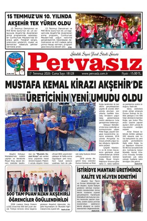 PERVASIZ GAZETESİ 17.07.2026