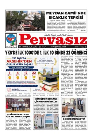 PERVASIZ GAZETESİ 24.07.2026