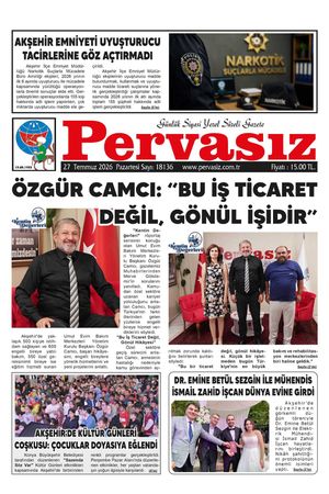 PERVASIZ GAZETESİ 27.07.2026
