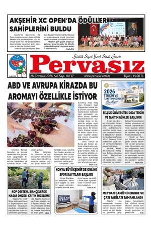 PERVASIZ GAZETESİ 28.07.2026
