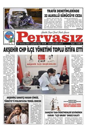 PERVASIZ GAZETESİ 29.07.2026