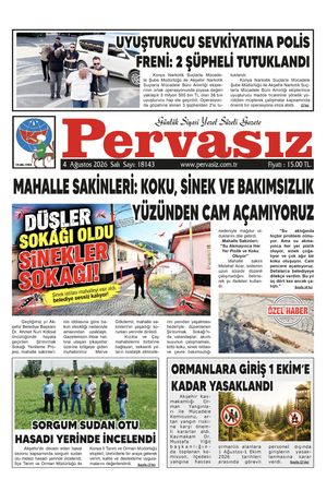 PERVASIZ GAZETESİ 04.08.2026