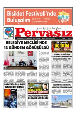 PERVASIZ GAZETESİ 05.08.2026