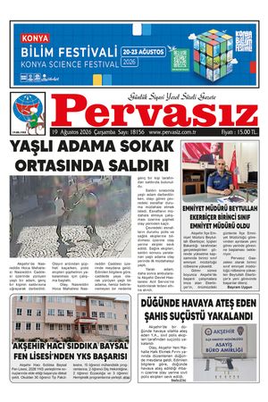 PERVASIZ GAZETESİ 19.08.2026