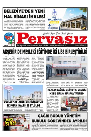 PERVASIZ GAZETESİ 24.08.2026