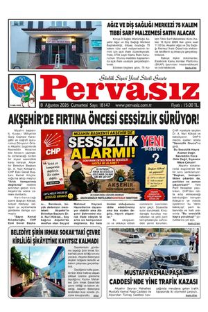 PERVASIZ GAZETESİ 08.08.2026