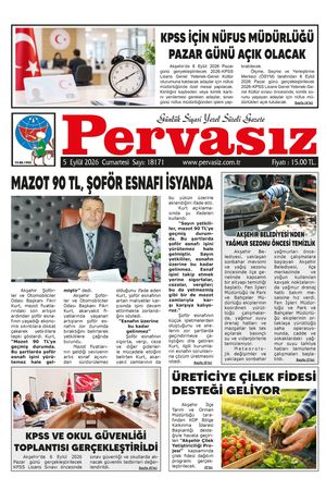 PERVASIZ GAZETESİ 05.09.2026
