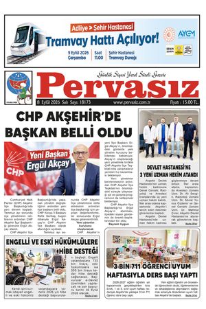 PERVASIZ GAZETESİ 08.09.2026