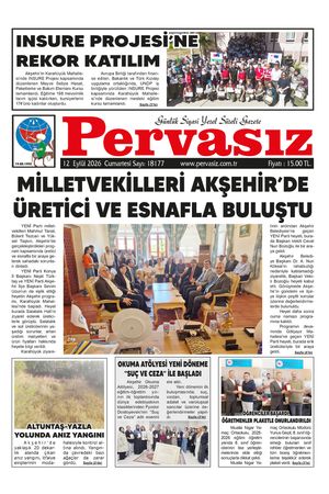 PERVASIZ GAZETESİ 12.09.2026