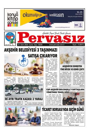 PERVASIZ GAZETESİ 16.10.2026