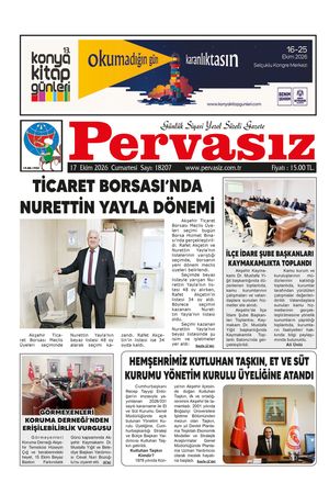 PERVASIZ GAZETESİ 17.10.2026