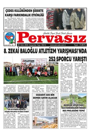 PERVASIZ GAZETESİ 28.10.2026